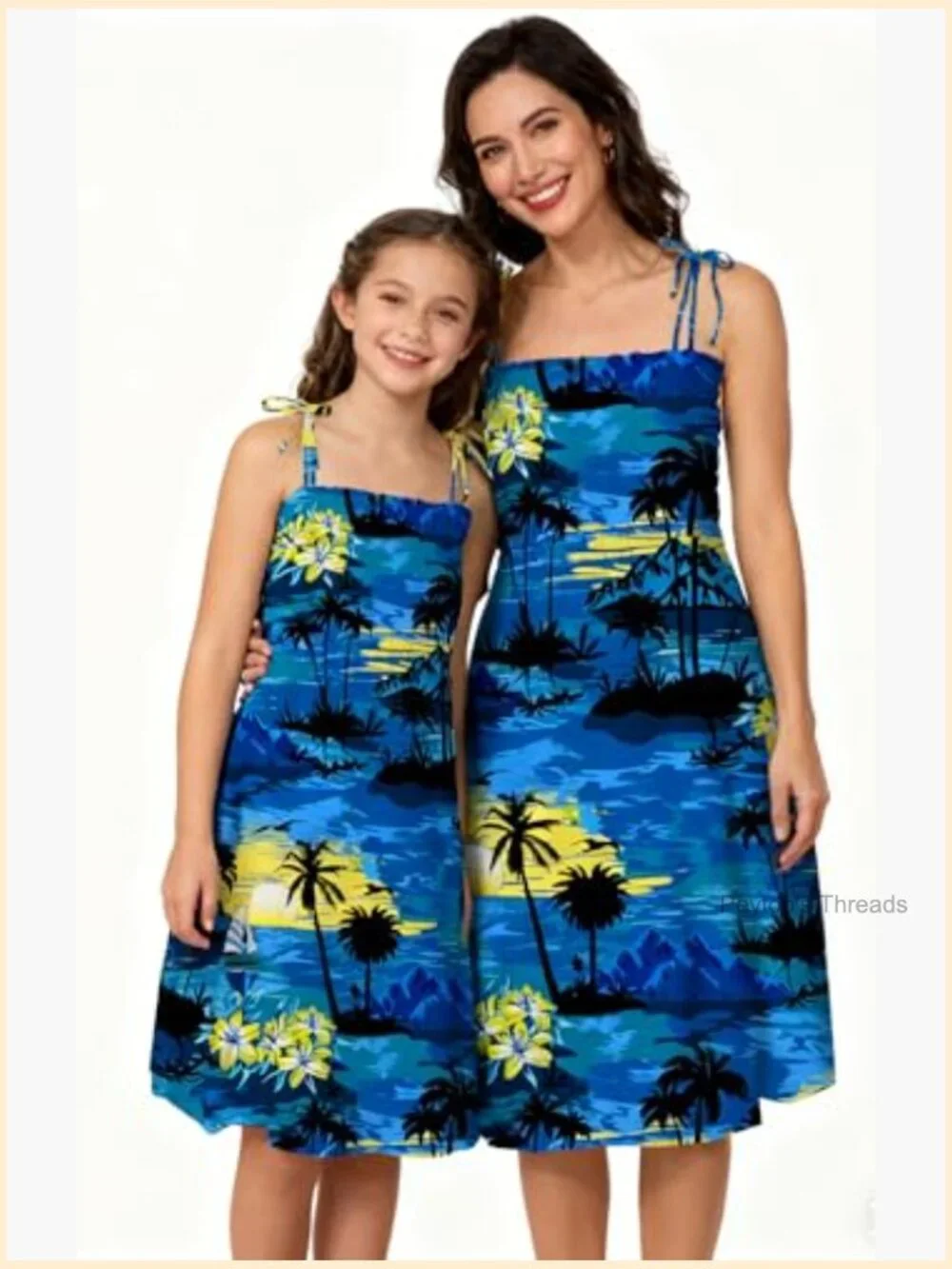 Family Matching Hawaiian Outfits, Casual Beach Travel Clothes Vacation Set